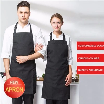 Jaket dan celemek koki profesional dalam jumlah besar